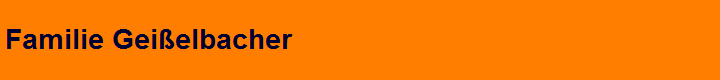 Familie Geielbacher